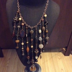 African Tribal Statement Necklace